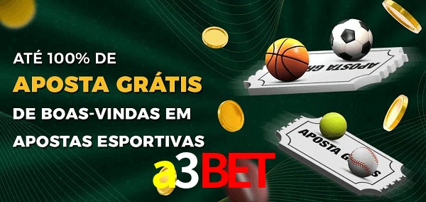 a3bet Ate 100% de Aposta Gratis